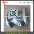 High service free sample 1 inch flanged type ball valve